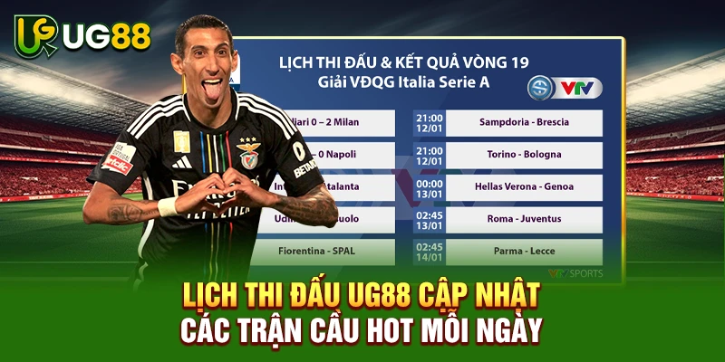 Lịch Thi Đấu UG88