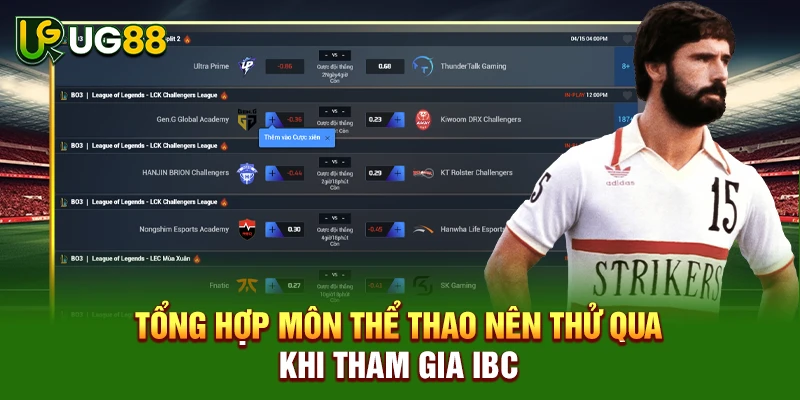 Tổng hợp môn thể thao nên thử qua khi tham gia IBC